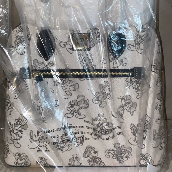 Disney Mickey Mouse 90th Anniversary Through the Years Satchel Dooney & Bourke